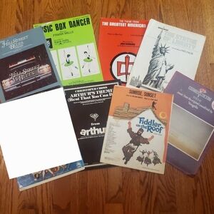 Vintage Broadway, Arthur, Musical Sheet Music Bundle